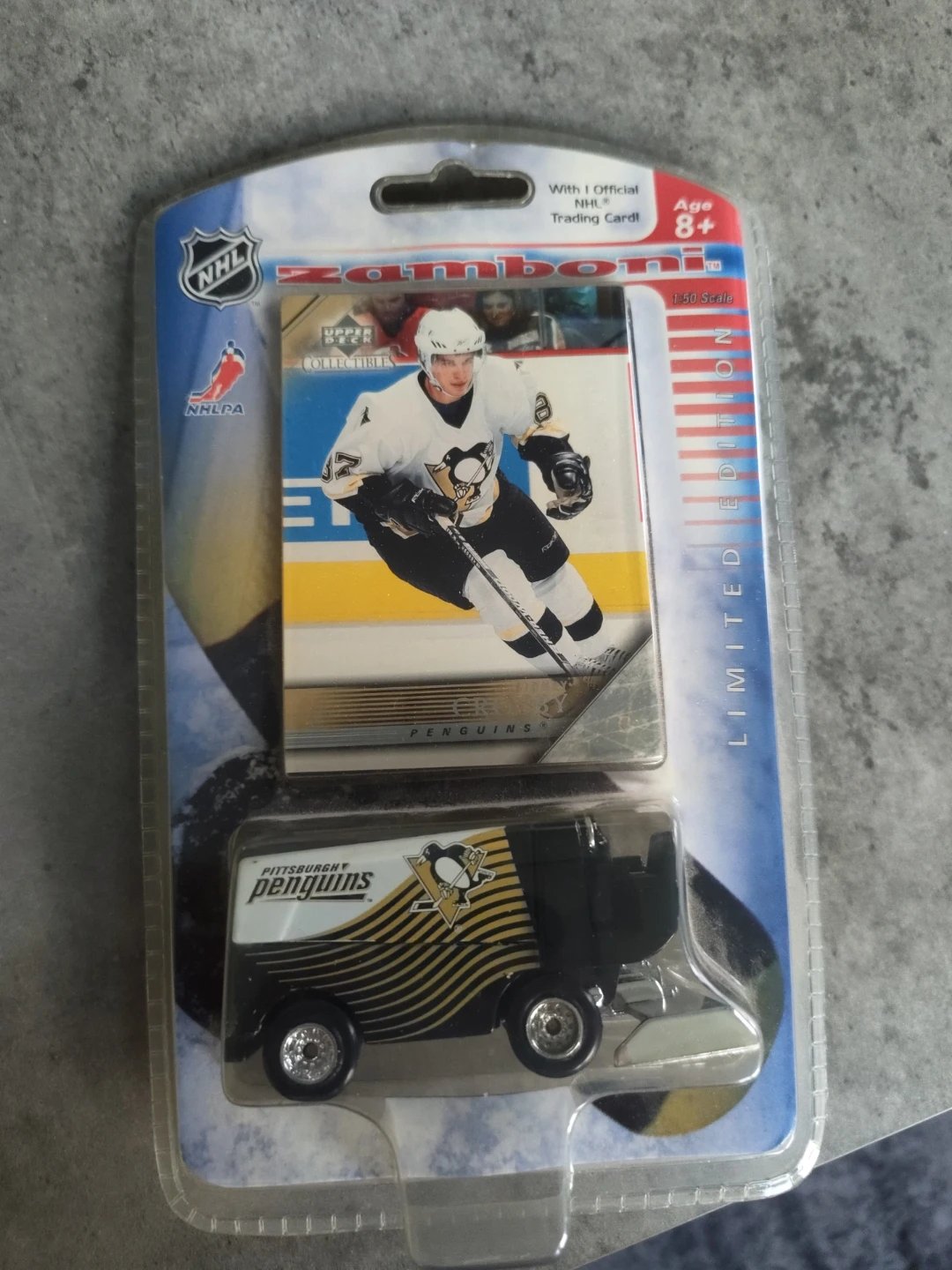Rookie year Zamboni Sidney Crosby 1:50 Scale Limited Edition