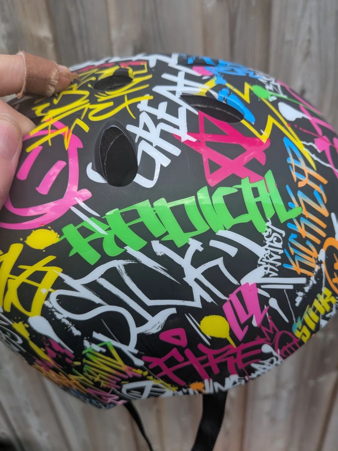 Graffiti Style Helmet - photo 2