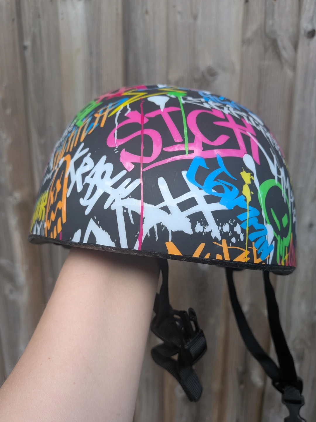 Graffiti Style Helmet - photo 4
