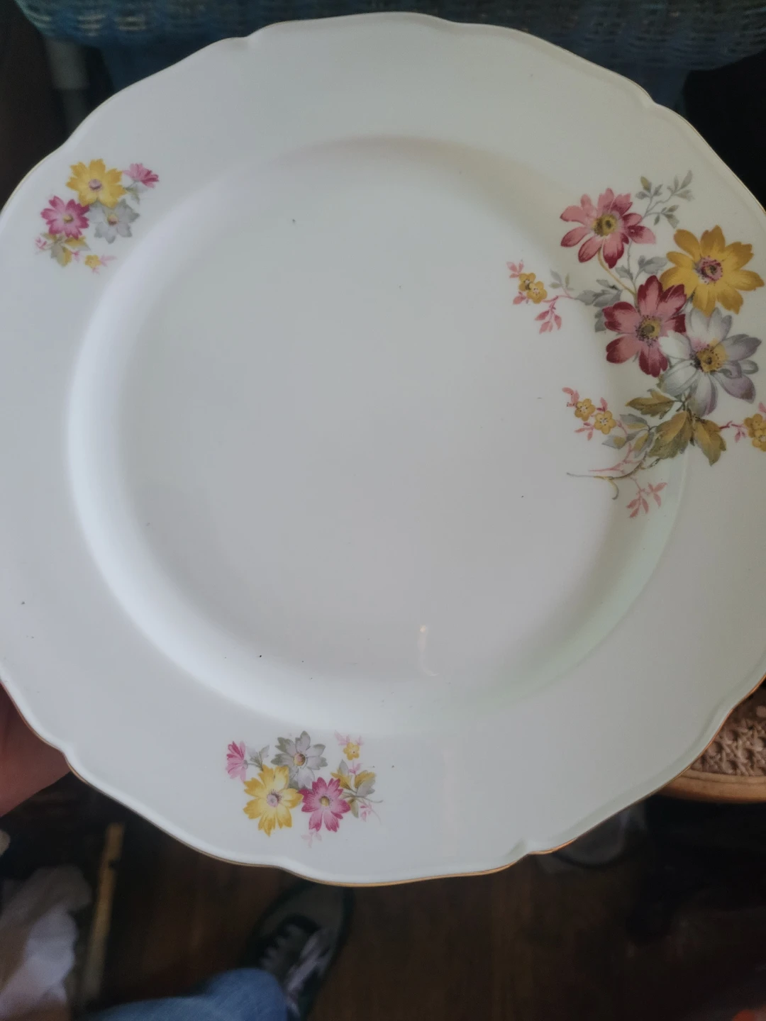 Lilienberg Bavaria Salad Plate Floral Design