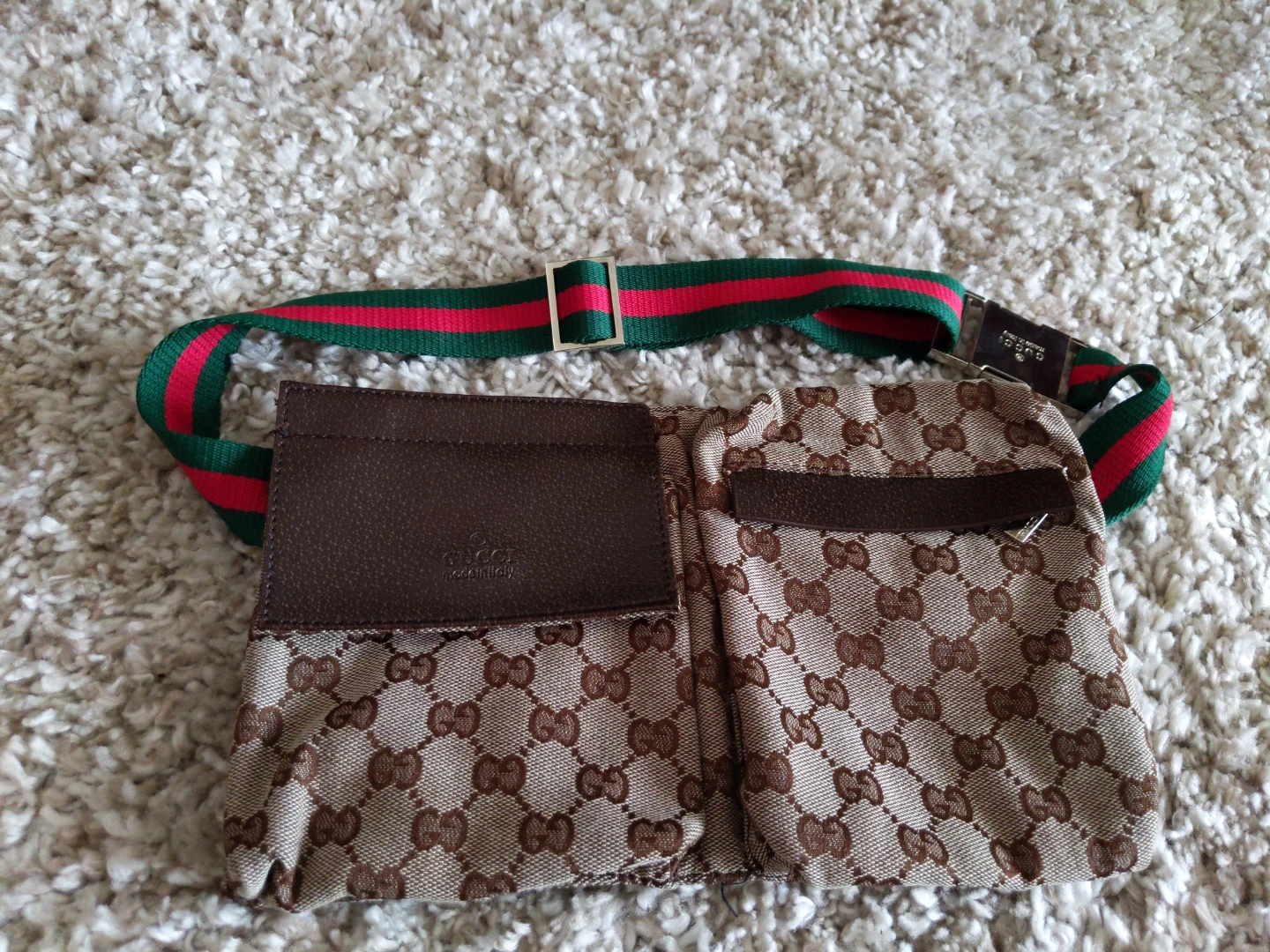 Gucci Monogram fanny pack
