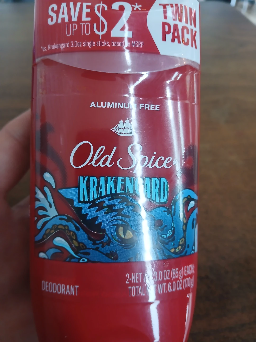Old Spice Deodorant Twin Pack - Bearglove & Krakengard - photo 2