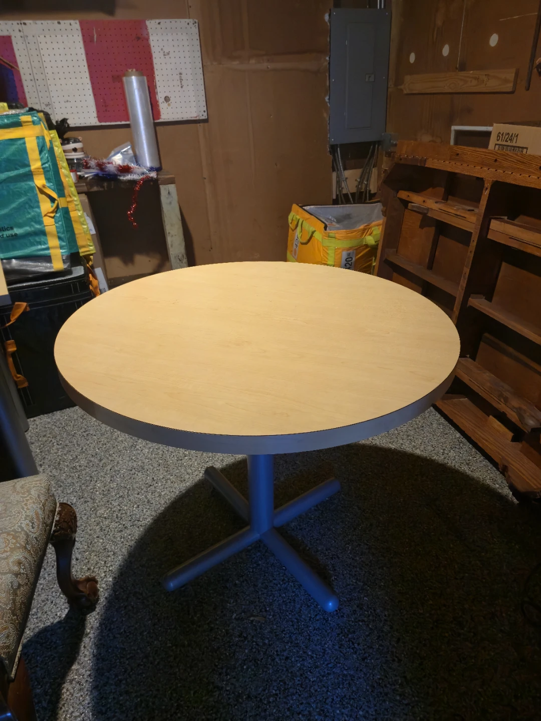 Round Wood Dining Table – 36" Diameter