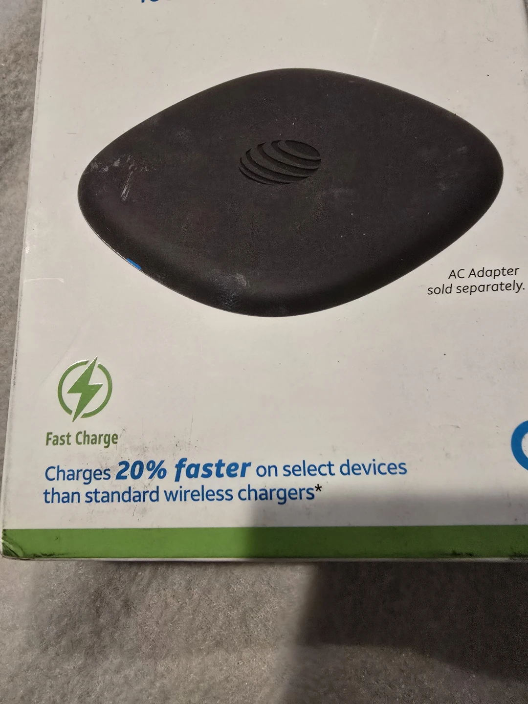 AT&T 10W Wireless Charging Pad with USB-A to USB-C Cable - photo 3