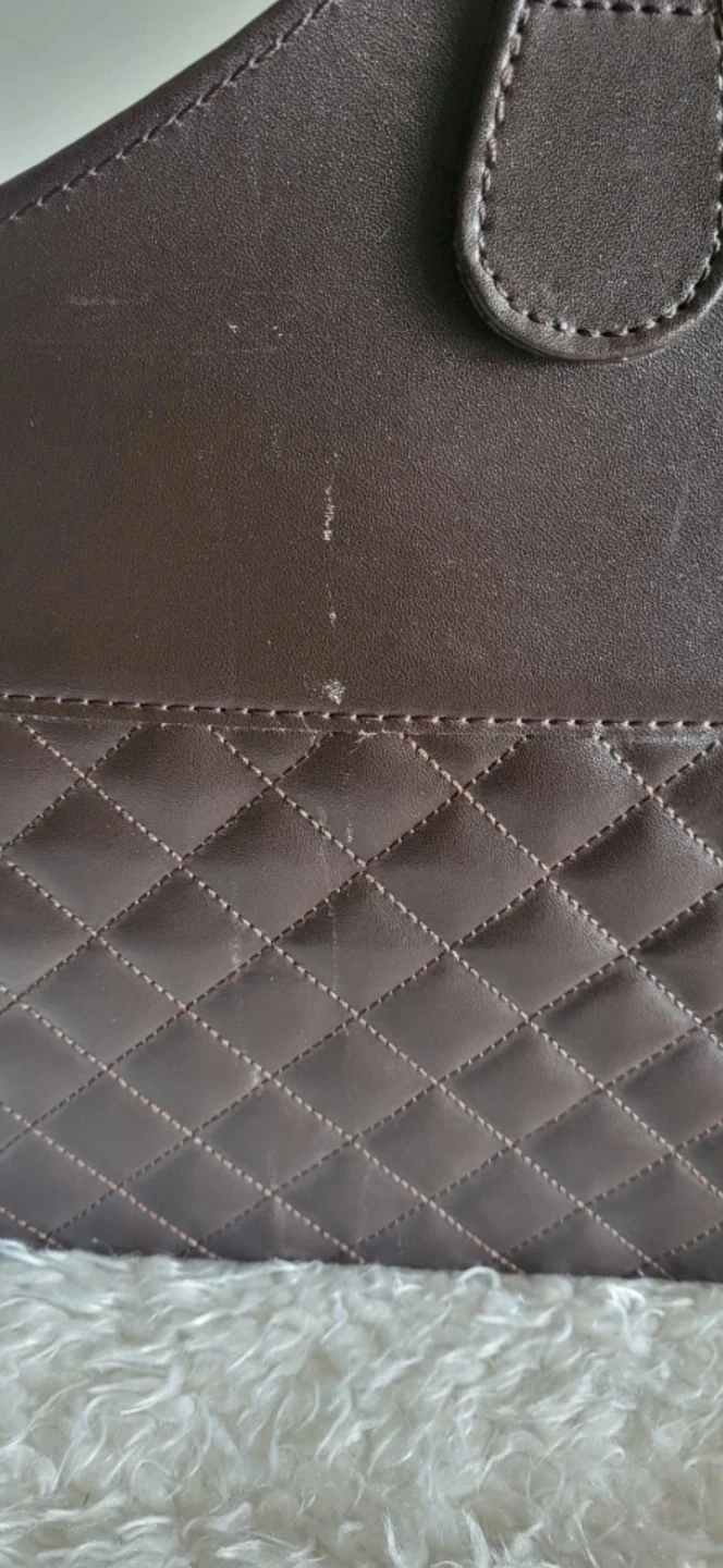 ⚽ Brown Faux Leather Magazine Holder - photo 5