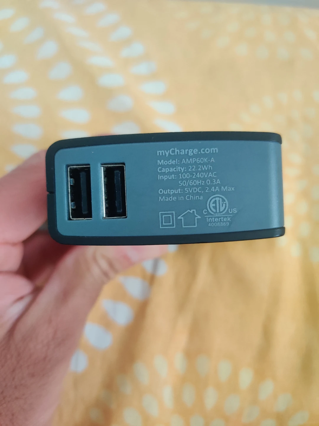 Portable Power Bank with built in plug - photo 3