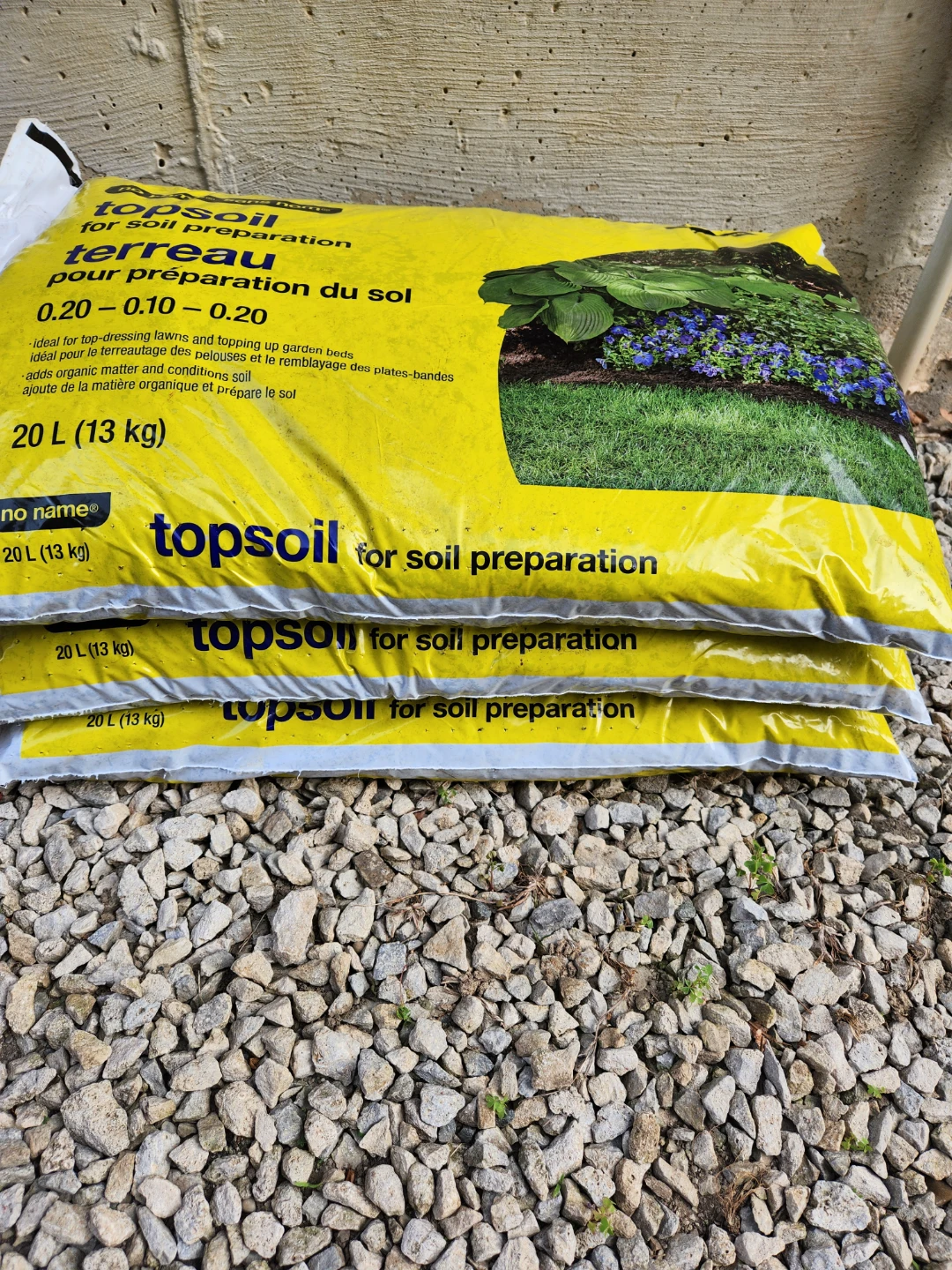 No Name Topsoil for Soil Preparation - 20 L (13 kg)