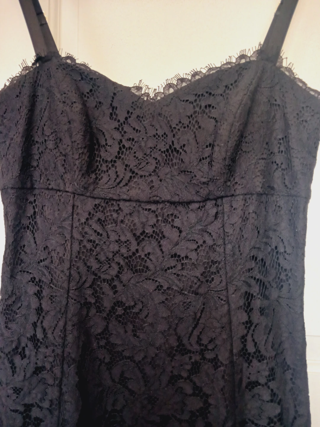 TED BAKER LONDON BLACK LACE HALTER TOP DRESS  10