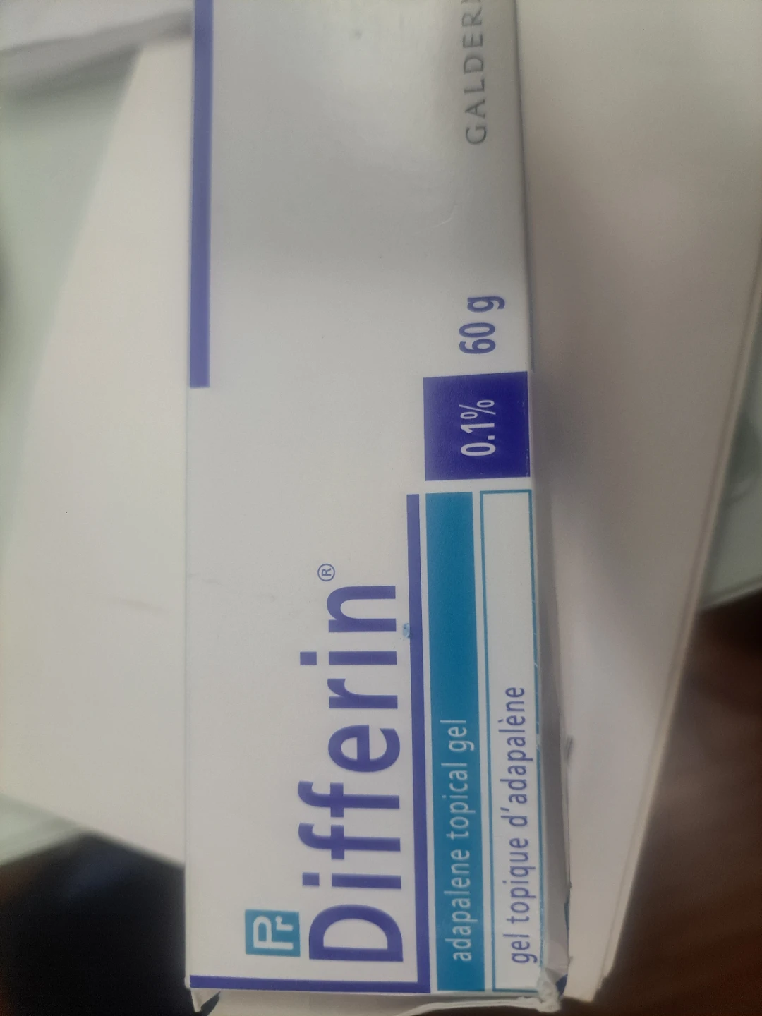 Differin 0.1% Adapalene Topical Gel 60g