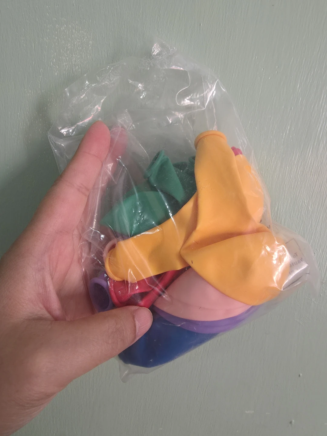 Bag of large balloons ⚽️