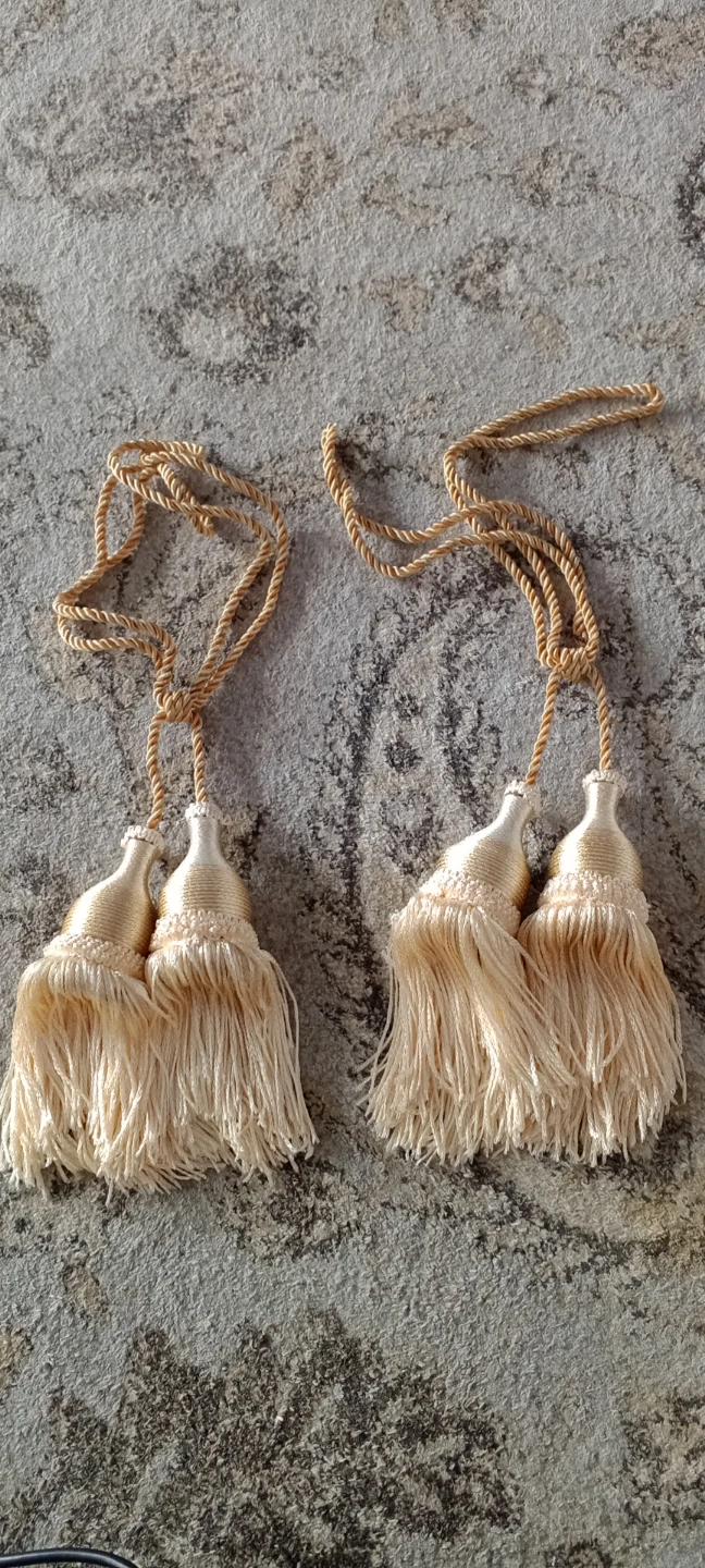 Set of  Cream Tassels with Cording - photo 3