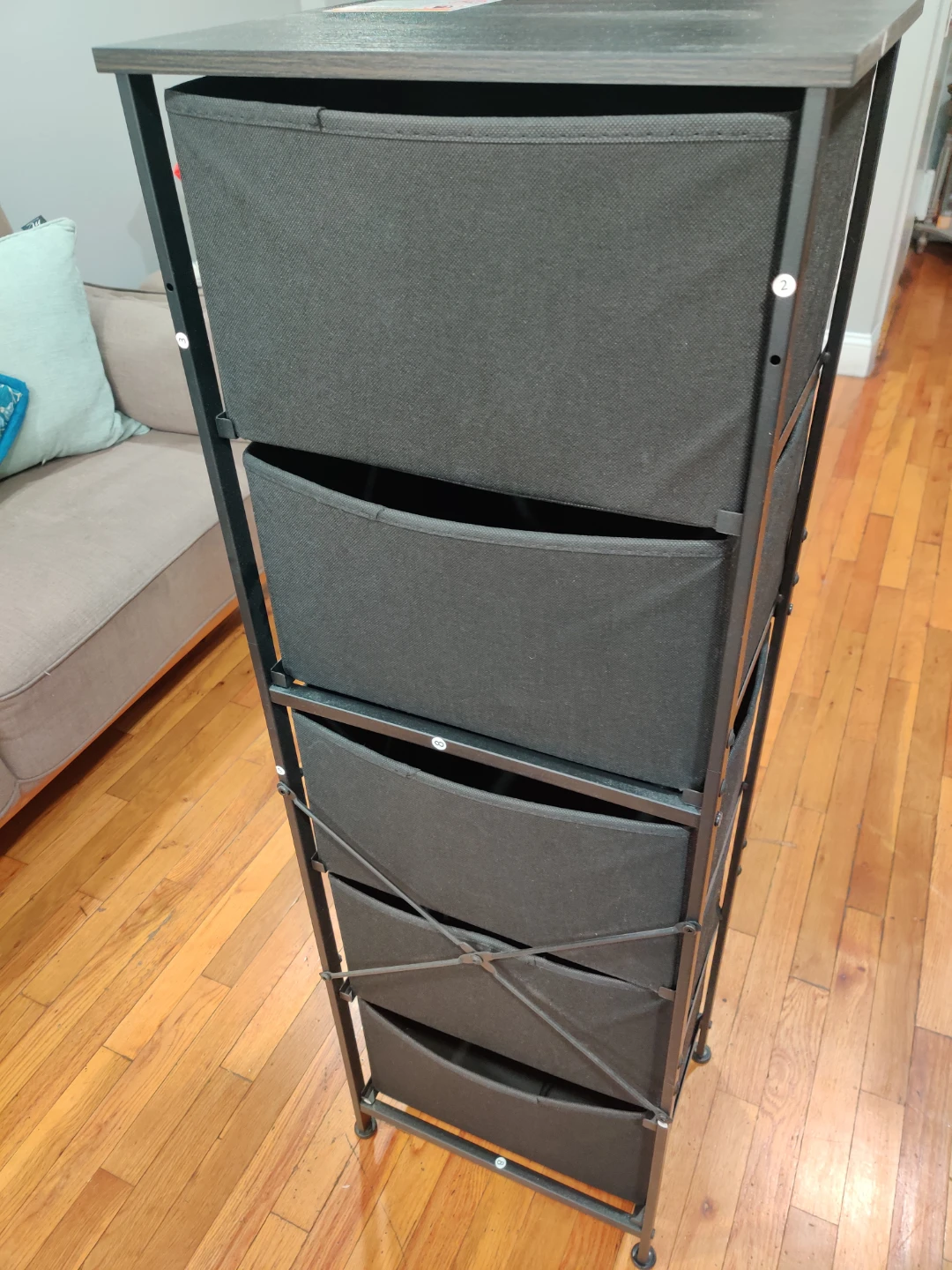 Tall Dresser with 5 Drawers - photo 2