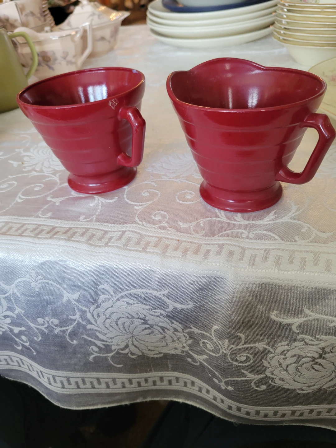 Creamer and Sugar Bowl
