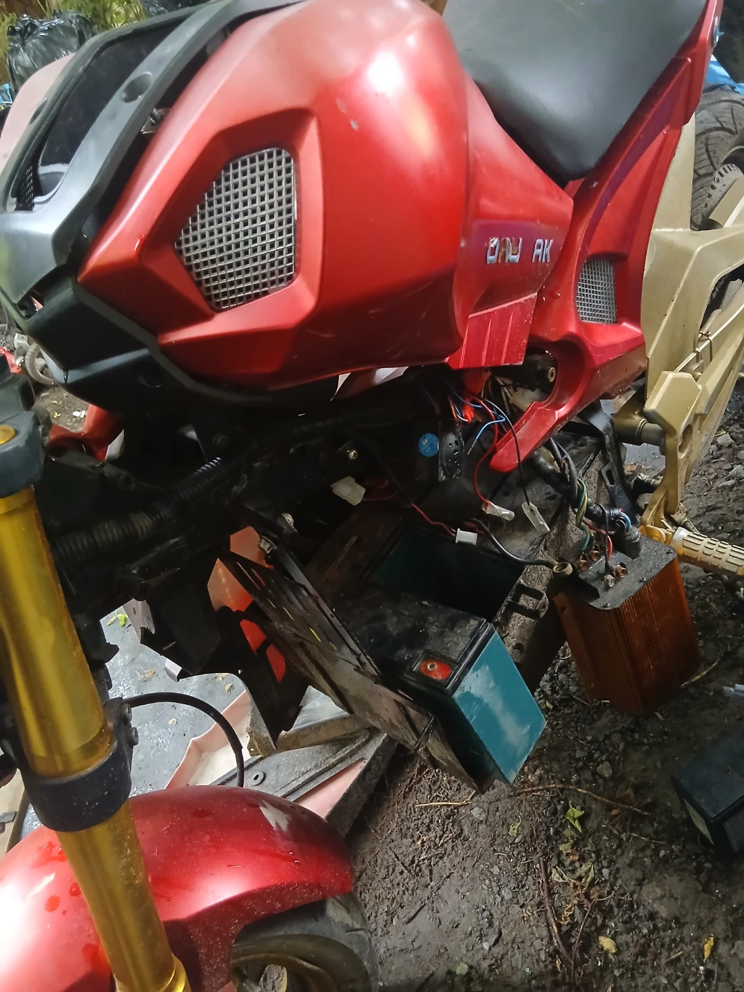 Red DAYIM Electric Scooter - Project Bike - photo 4