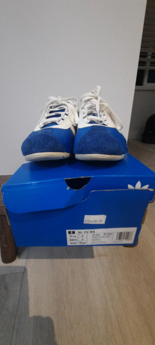 Adidas SL 72 RS Blue White Sneakers Size 7 - photo 2