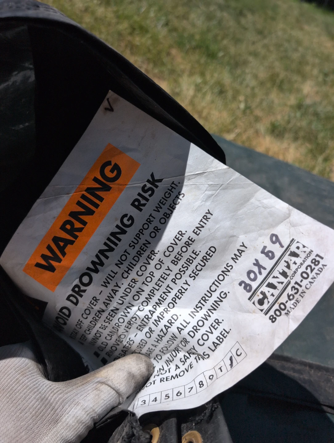 Cantar Heavy Duty Tarpaulin 30' x 59' - photo 3