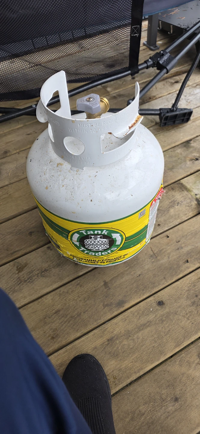 Empty Propane Tank