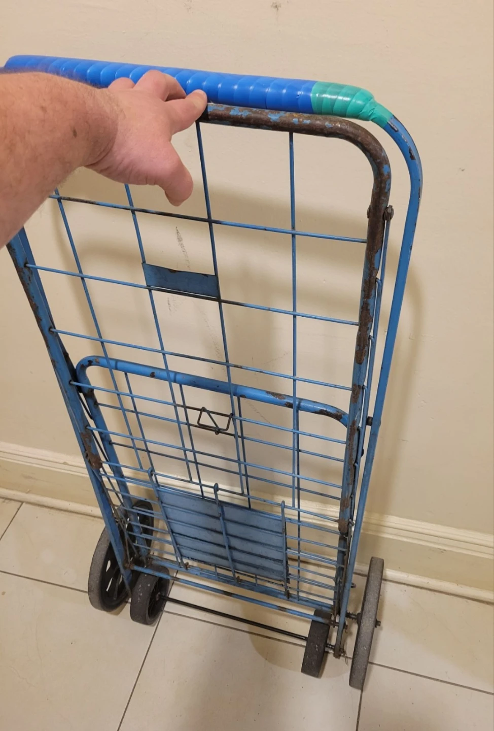 Big folding shopping cart - photo 4