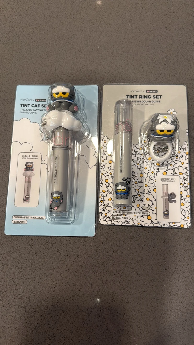 rom&nd x ZOI FRIENDS Lip Set - Brand New