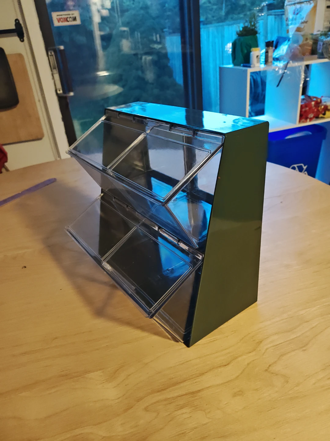Two-Tiered Clear Display Organizer - photo 2