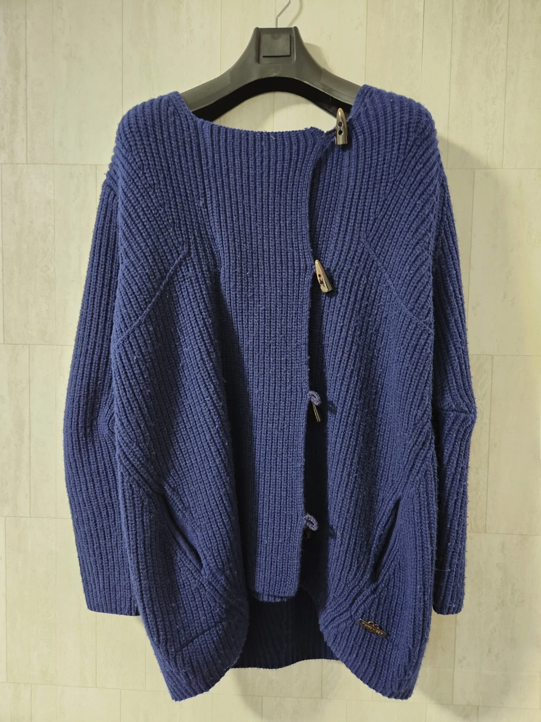 Blue Knit Cardigan