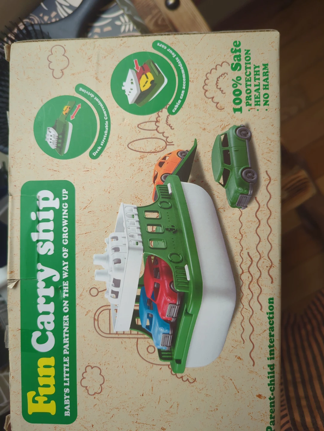 Fun Carry Ship Baby's Little Partner Toy