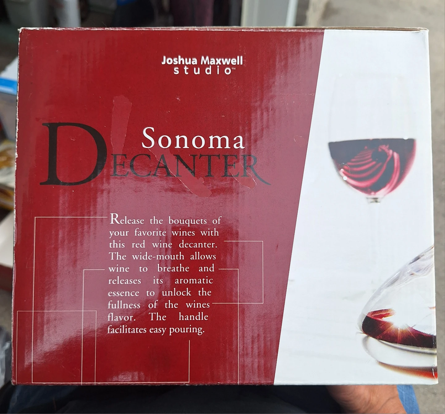 Joshua Maxwell Studio Sonoma Decanter - photo 2