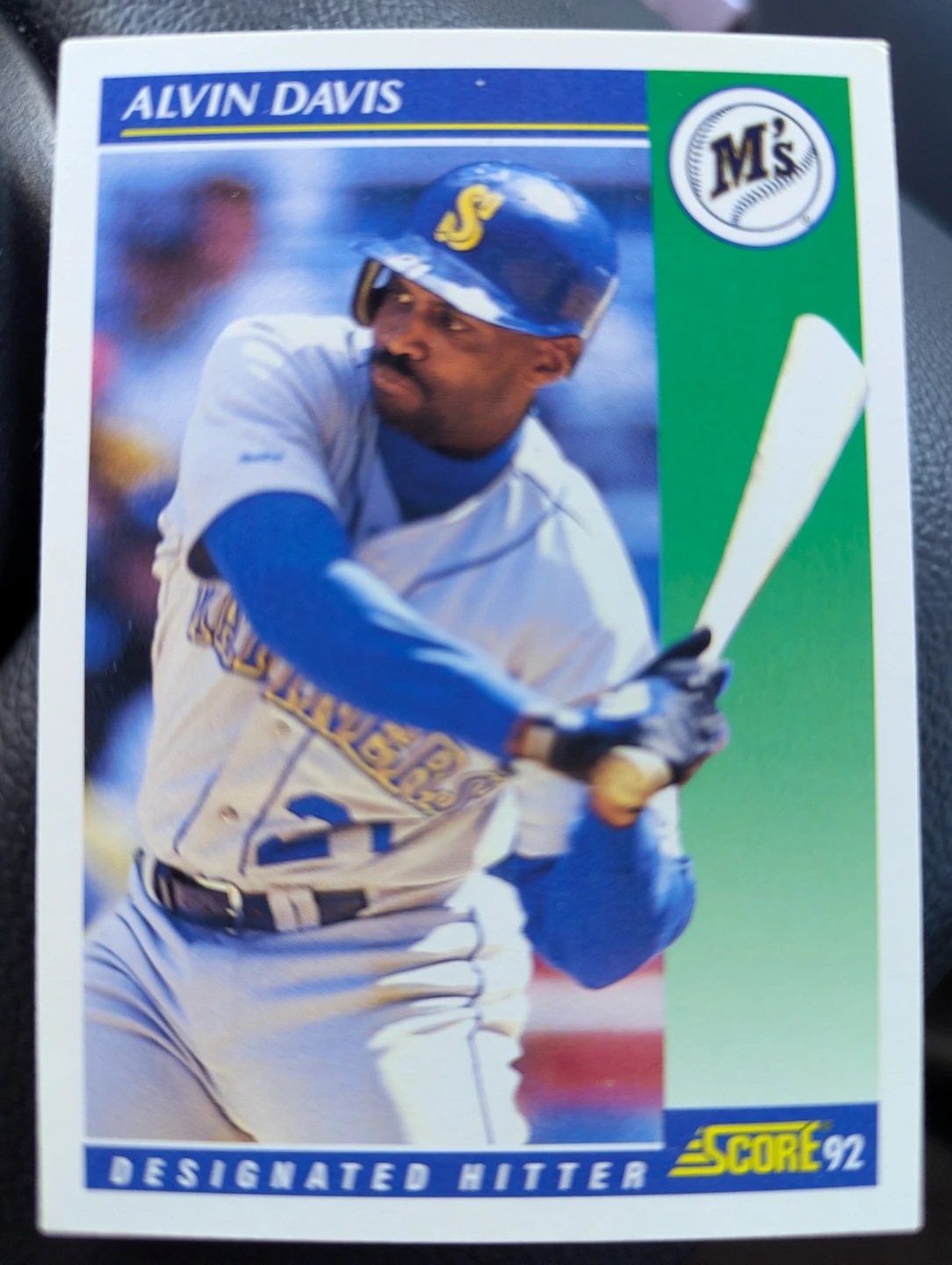 Alvin Davis Score 1992 Baseball Card ⚽