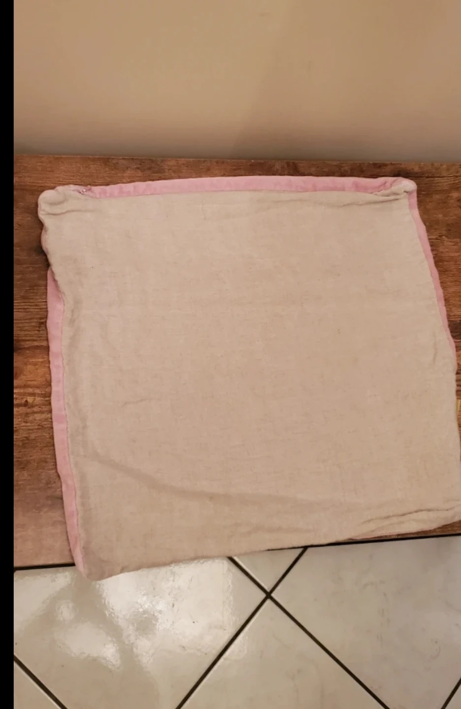 Pink Plush Throw Pillow Cover- Reversible ⚽️⚽️⚽️ - photo 2