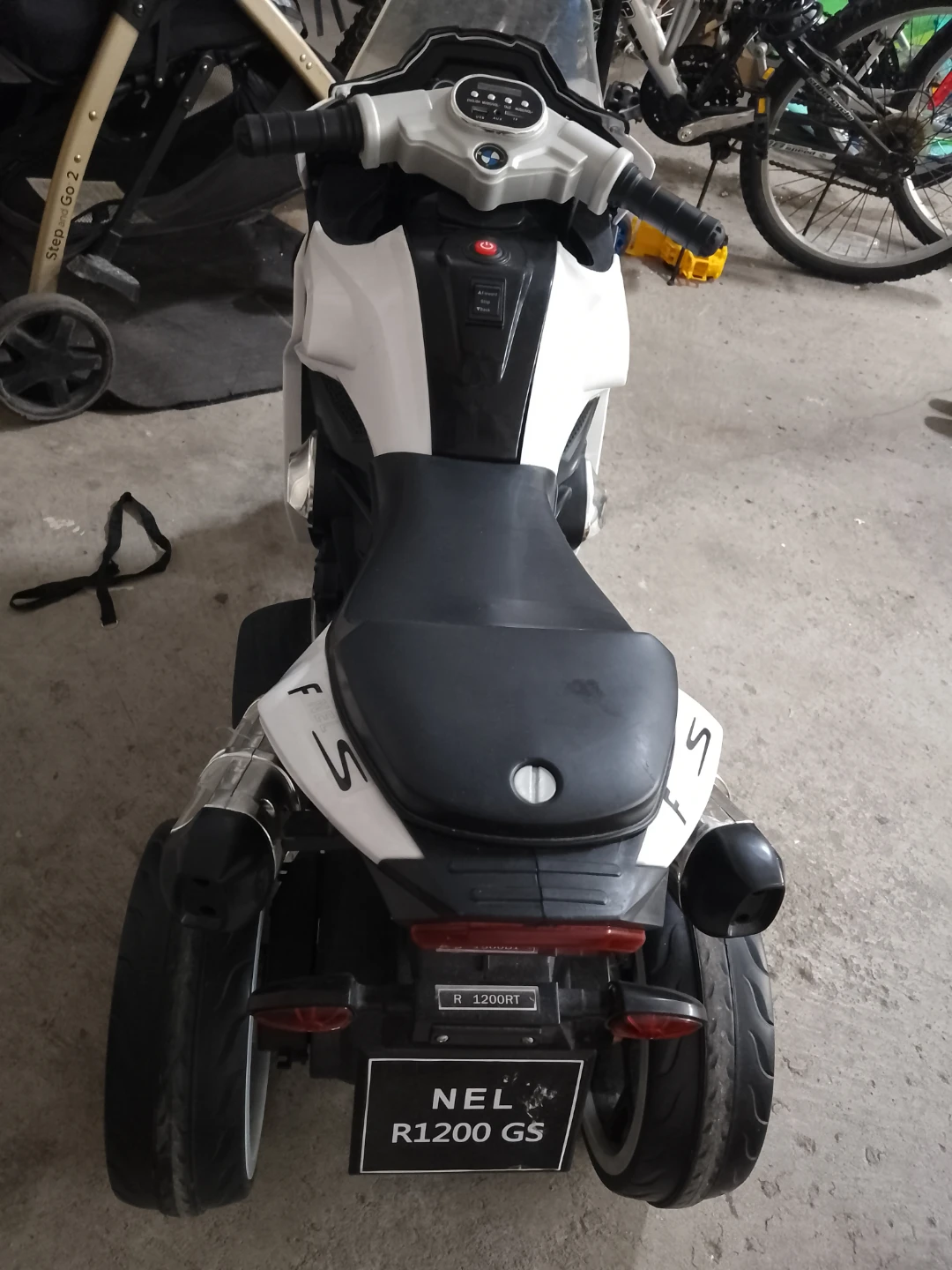 Kids Electric Ride-On Motorcycle - BMW R1200GS Style - photo 5