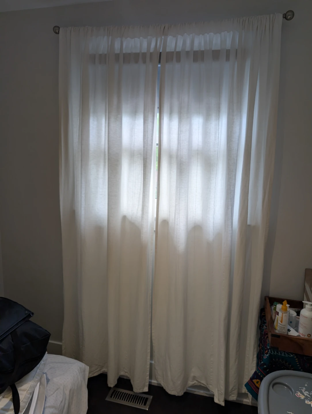 White Curtains
