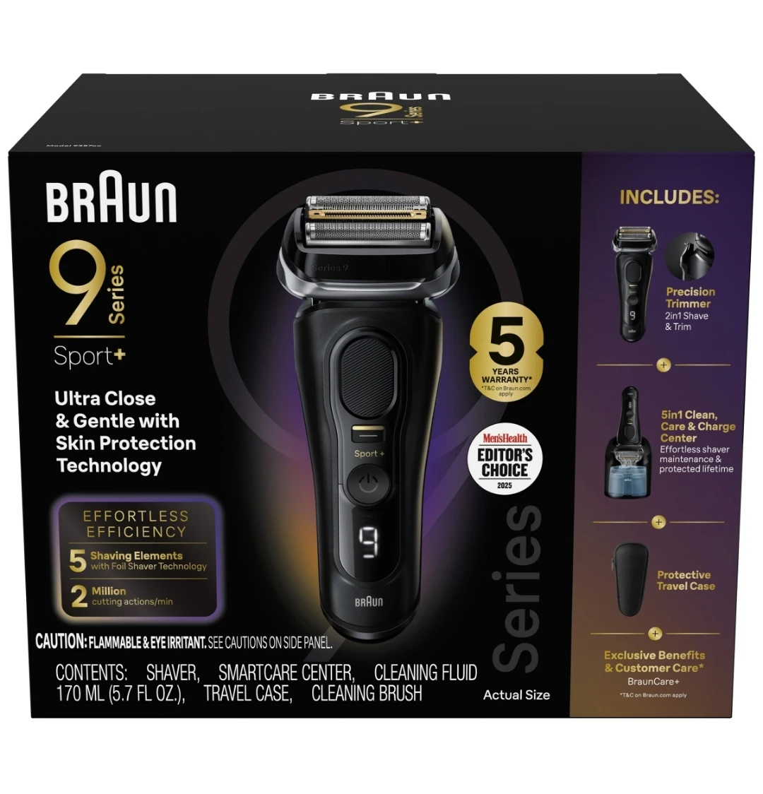 Braun Series 9 Sport+ Electric Shaver