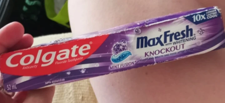 Colgate Max Fresh Knockout Toothpaste - 52ml