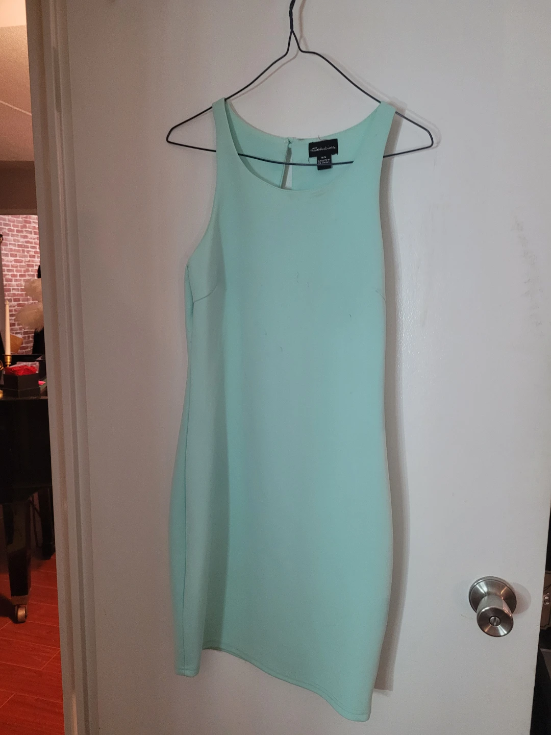 She + Sky Mint Green Sleeveless Dress