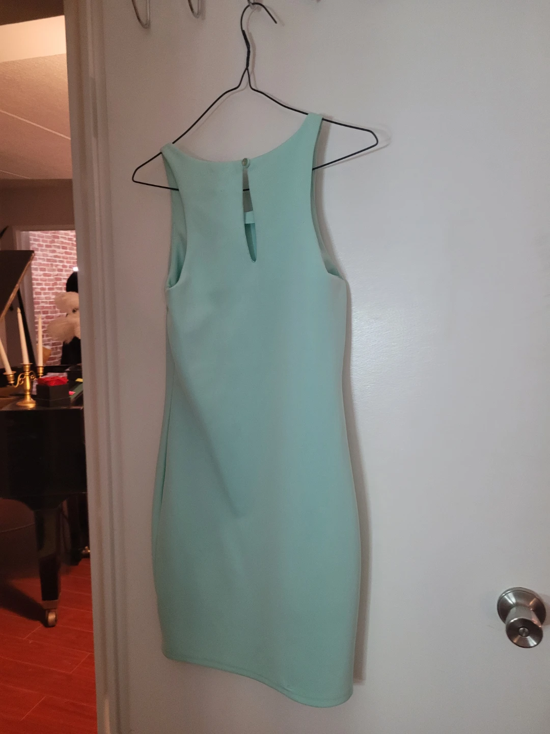 She + Sky Mint Green Sleeveless Dress - photo 2
