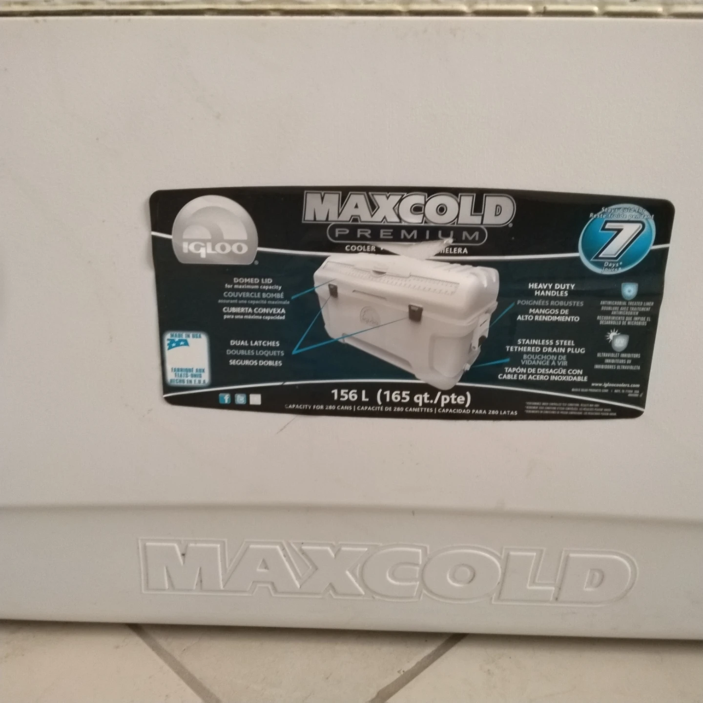 Extra large cooler price to se - photo 3