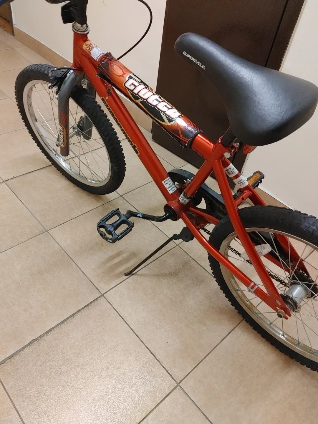 Red Clutch BMX Bike