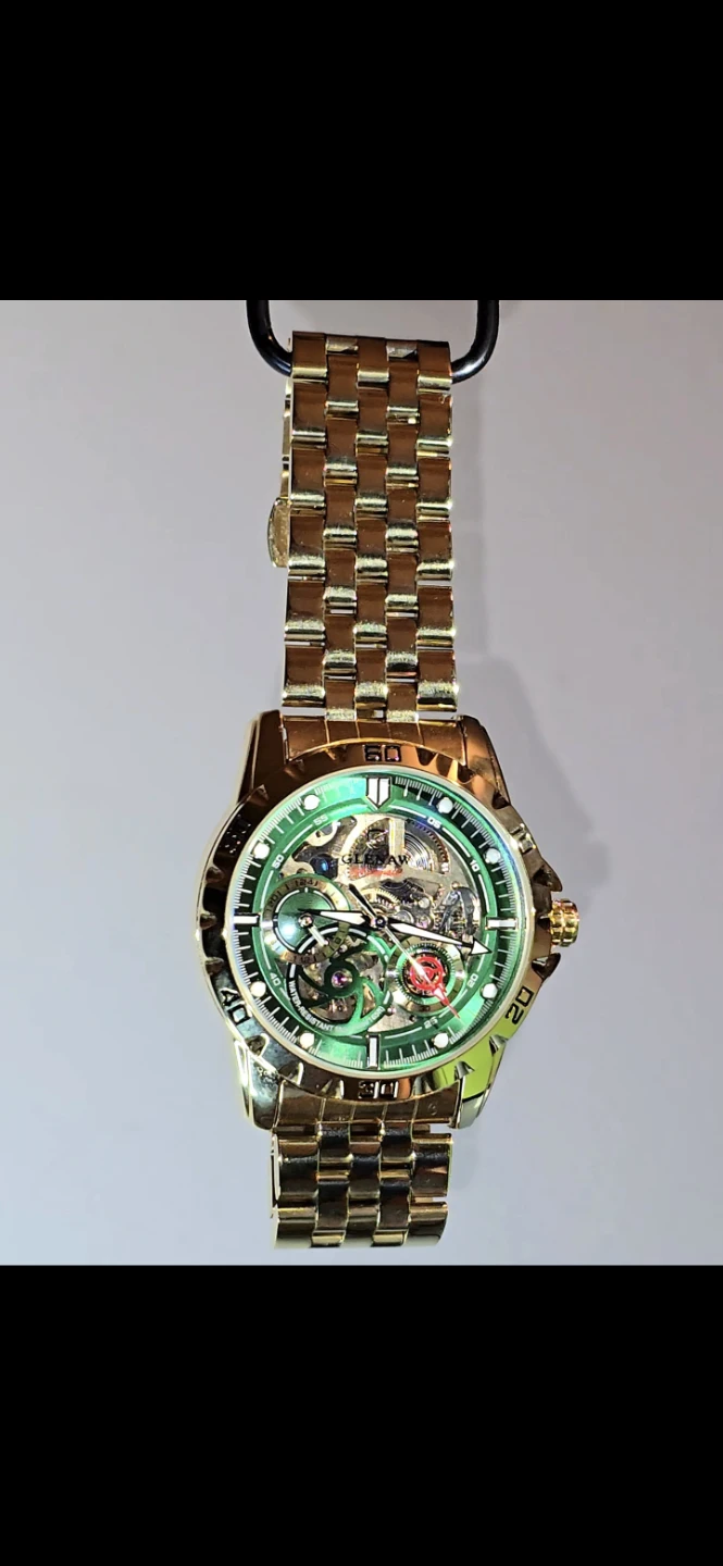 GOLDEN MECHANICAL WATCH (NEW) - photo 2