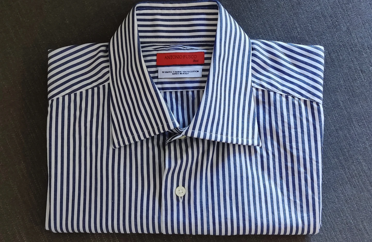 Antonio Fusco Men's Striped Dress Shirt - photo 3