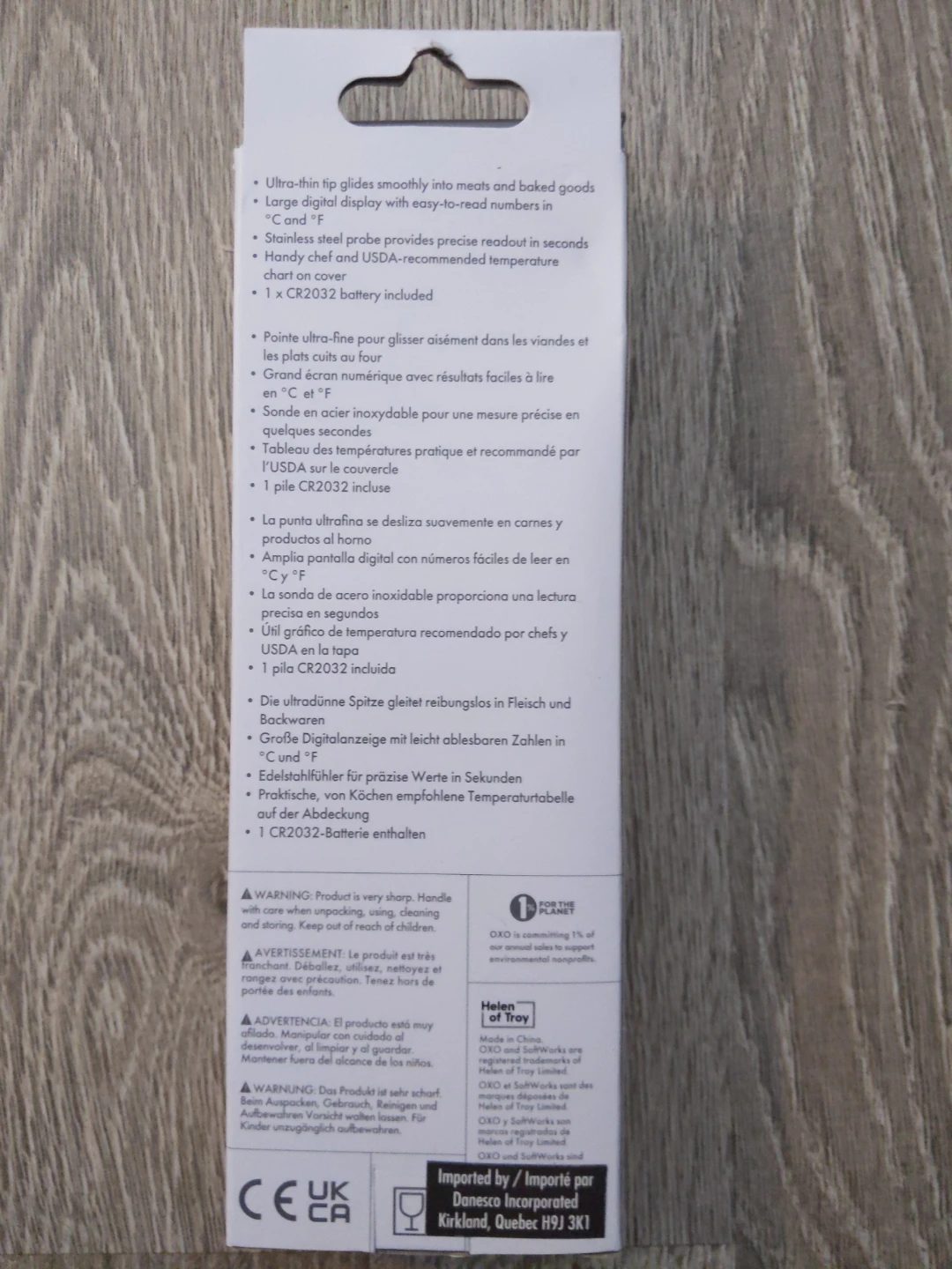 NEW OXO SoftWorks Chef's Precision Digital Thermometer - photo 3
