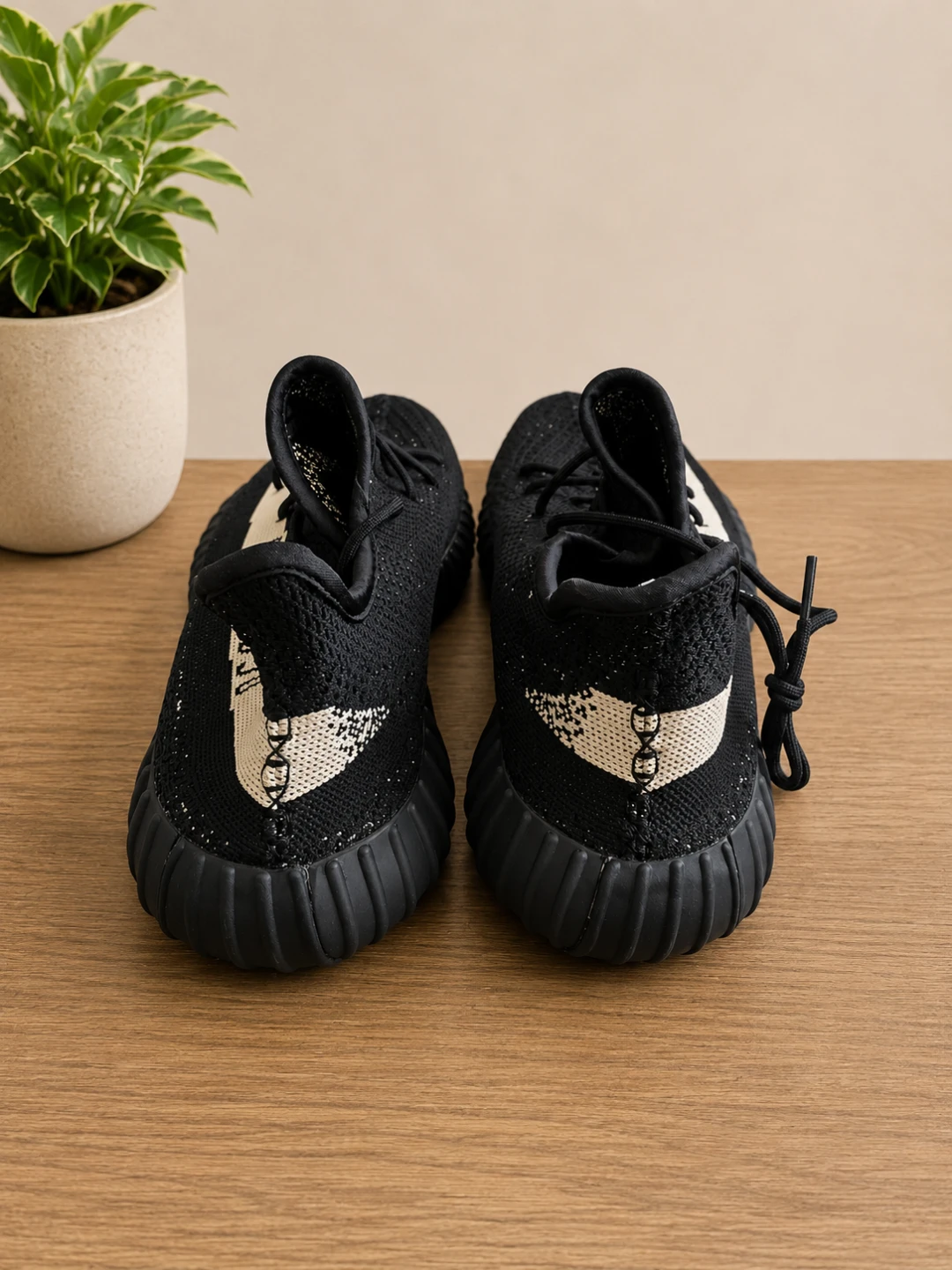 Adidas Yeezy Boost 350 V2 "Core Black" "SPLY-350" Sneakers - photo 3