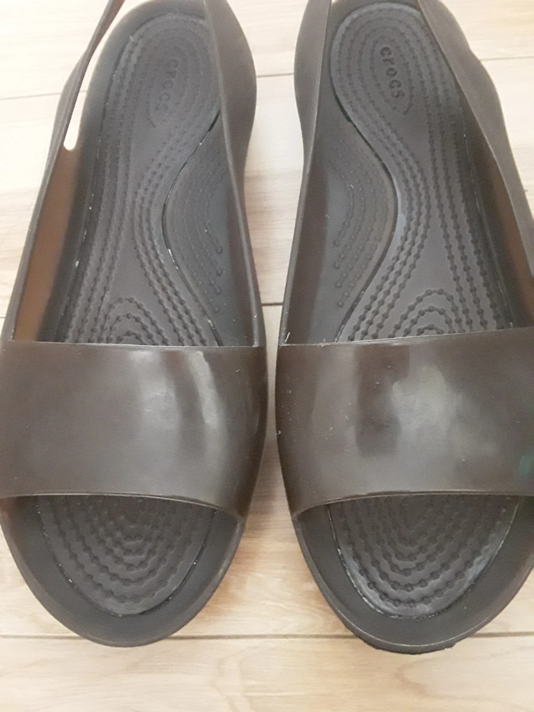 Crocs Slingback Flats - Dark Brown - photo 2