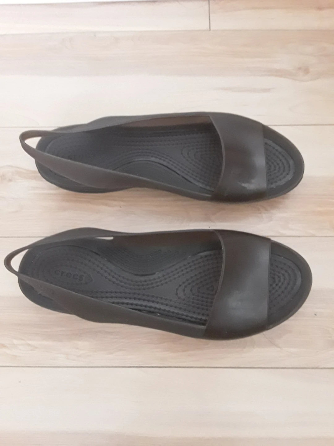 Crocs Slingback Flats - Dark Brown - photo 4