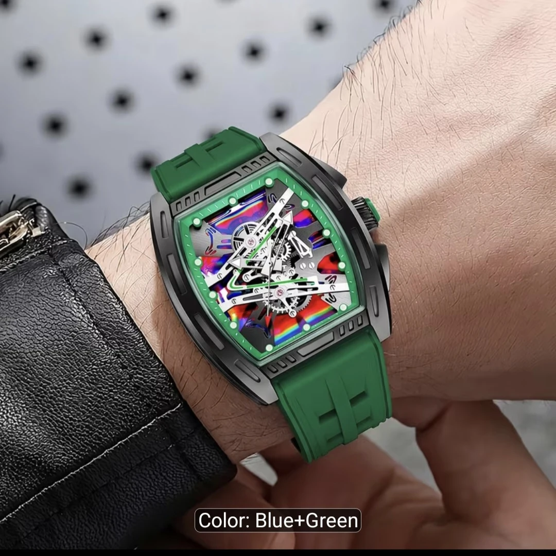 RUBBER STRAP MEN WATCH - photo 2