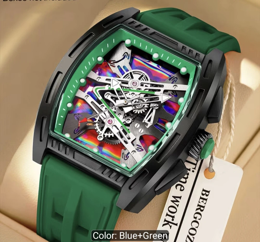 RUBBER STRAP MEN WATCH - photo 3
