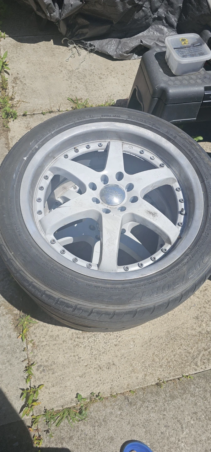 Used 5-Spoke Alloy Rims with Tires