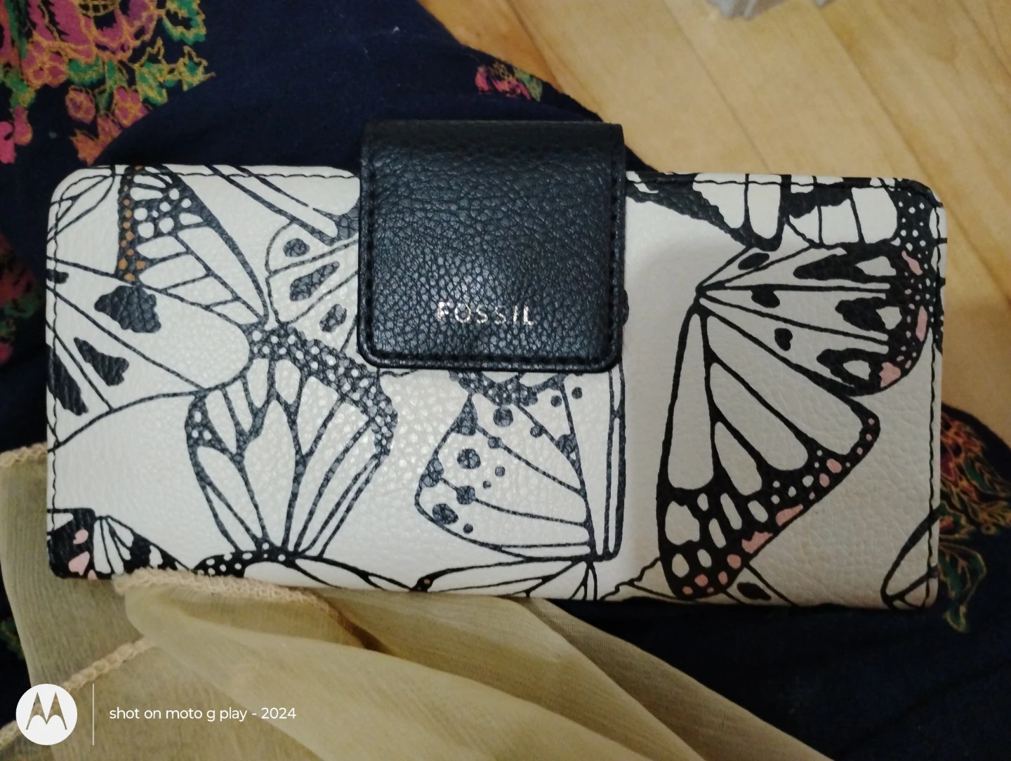 Fossil Butterfly Wallet