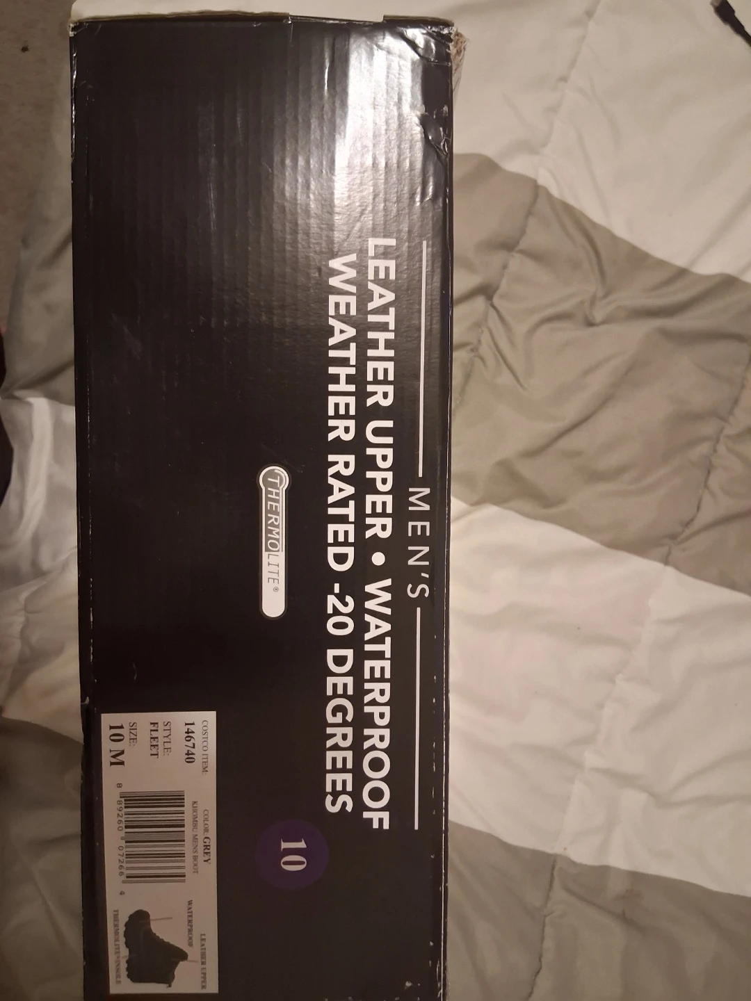 Khombu Men's Waterproof Winter Boots Size 10 - photo 2