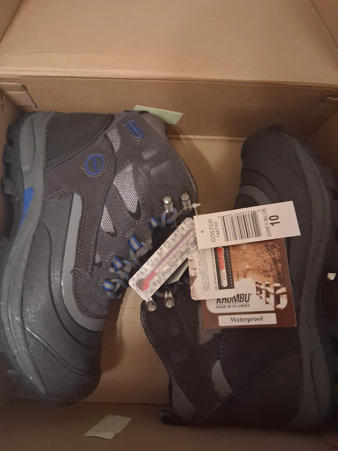 Khombu Men's Waterproof Winter Boots Size 10 - photo 3