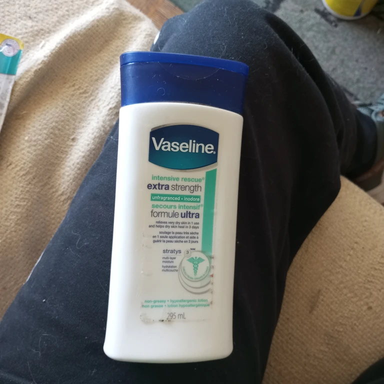 Vaseline Intensive Rescue Extra Strength Lotion